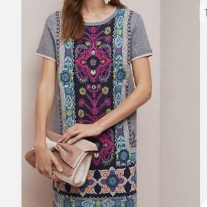 Anthropologie Akemi & Kin Kaleidoscope Sweater Knit Dress Size Medium